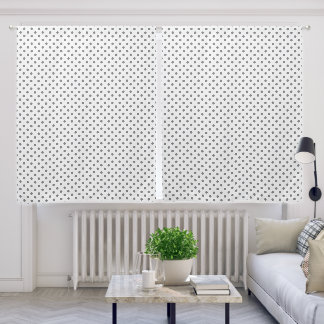 Custom Color Polkadot Pattern Blackout Curtains