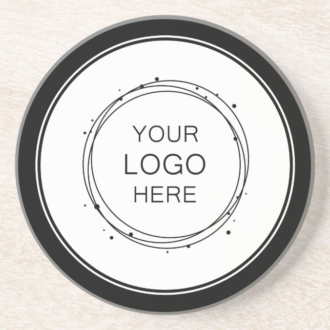 Custom Color Promotional Business Logo Branded Coaster (Front)
