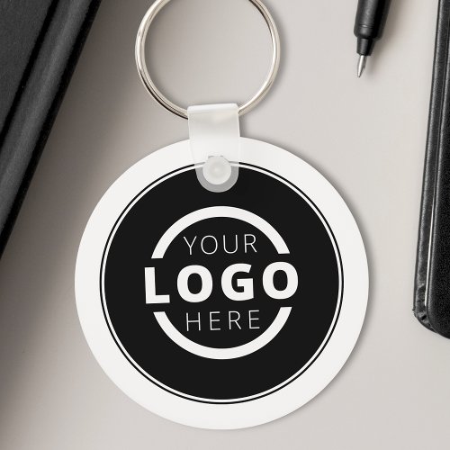 Custom Color Promotional Business Logo Branded Keychain