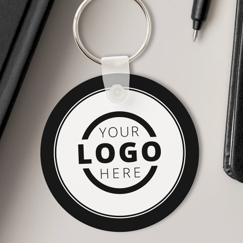 Custom Color Promotional Business Logo Branded Keychain