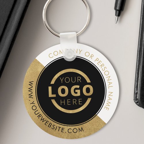 Custom Color Promotional Business Logo Branded Keychain