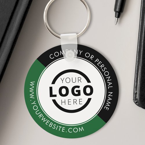 Custom Color Promotional Business Logo Branded Keychain