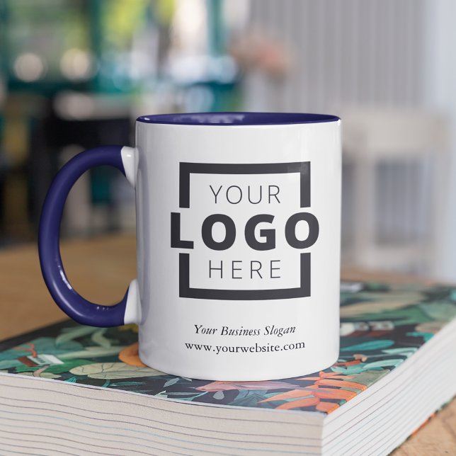 Custom Color Promotional Business Logo Branded Mug (Creator Uploaded)