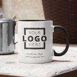 Custom Color Promotional Business Logo Branded Mug at Zazzle