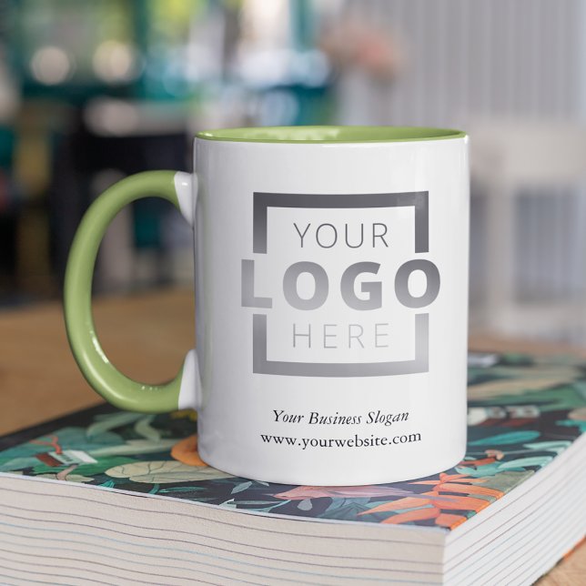 Custom Color Promotional Business Logo Branded Mug (Creator Uploaded)