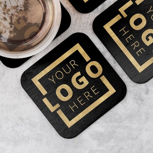 Custom Color Promotional Business Logo Branded Square Paper Coaster