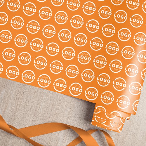 Custom Color Promotional Business Logo Branded Wrapping Paper