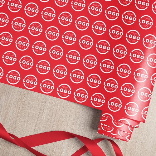 Custom Color Promotional Business Logo Branded Wrapping Paper