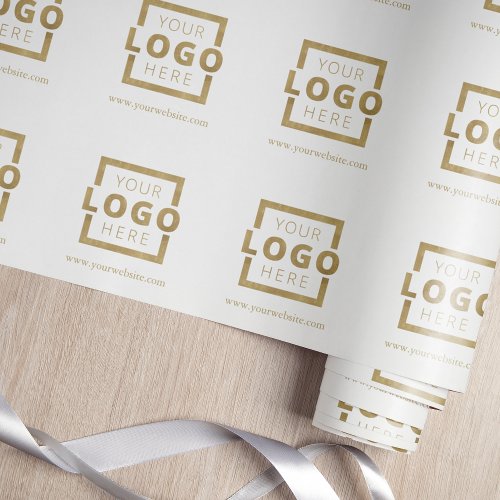 Custom Color Promotional Business Logo Branded Wrapping Paper