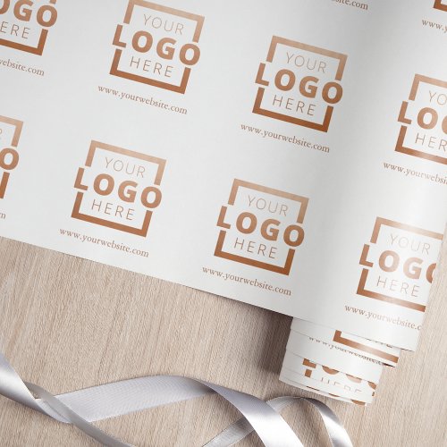 Custom Color Promotional Business Logo Branded Wrapping Paper