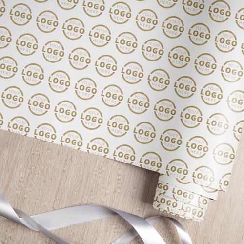 Custom Color Promotional Business Logo Branded Wrapping Paper