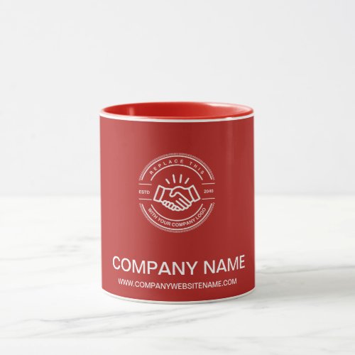 Custom Color Promotional Business Logo Mug