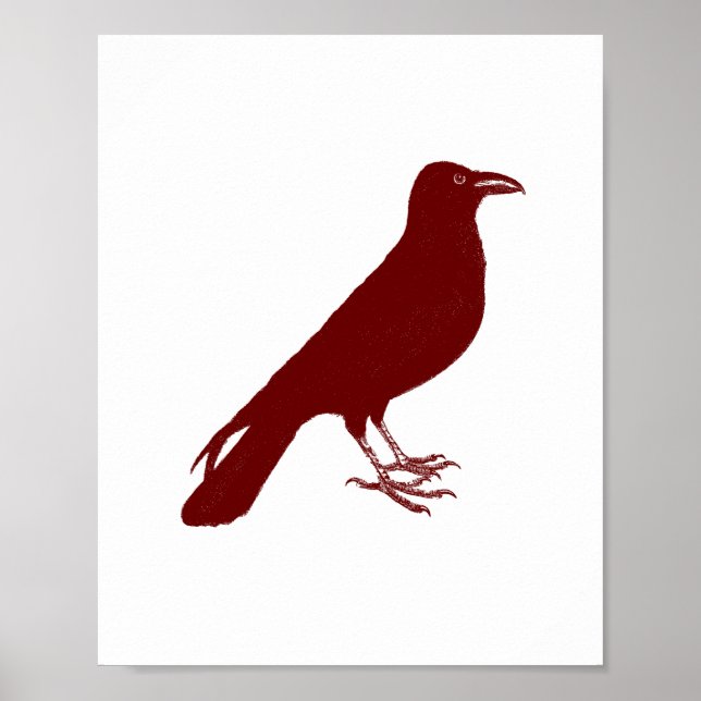 Custom Color Raven Print (Front)