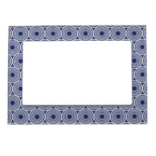 Custom Color Retro Circles picture frame
