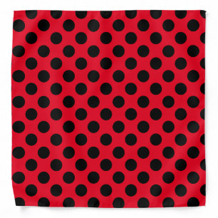 Custom Color Retro Polka Dot Bandana