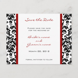 Custom Color Save the Date cards