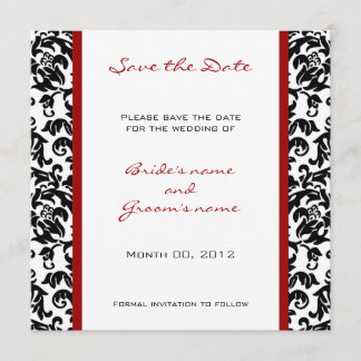 Custom Color Save the Date cards
