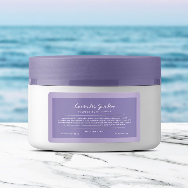 Custom Color Script Lines Ingredients List Label (Creator Uploaded)