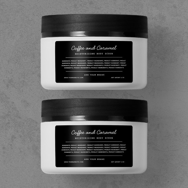 Custom Color Script Lines Ingredients List Label (Creator Uploaded)