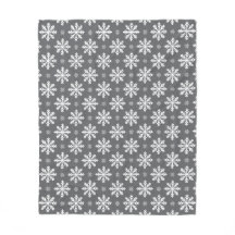 Custom Color Simple Snowflake Pattern