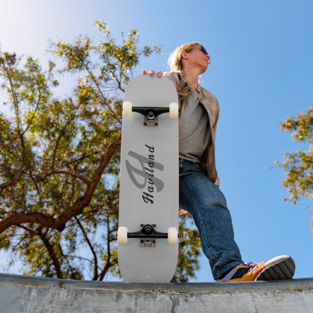 Custom Color Skateboard with Name HAMbyWG (Outdoor 1)