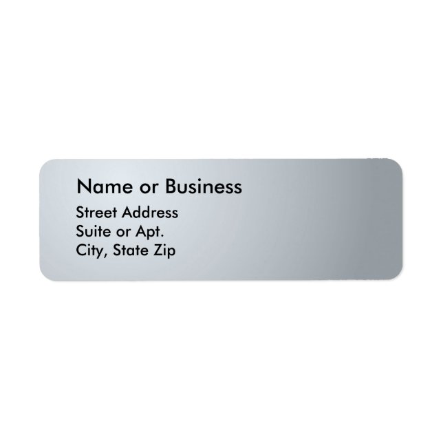 Custom Color Spotlight Design Label (Front)