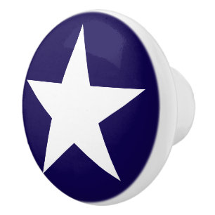Custom color star ceramic knob