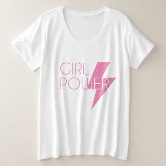 Download Custom Color Stylish Girl Power Cool Svg Design Plus Size T Shirt Zazzle Com