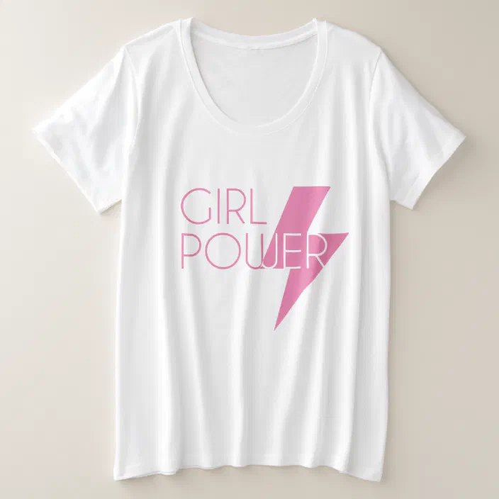 Download Custom Color Stylish Girl Power Cool Svg Design Plus Size T Shirt Zazzle Com