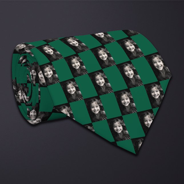 Custom Color Tall Rectangular Photo Pattern Neck Tie (Creator Uploaded)