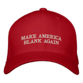 Blank red new arrivals trump hat