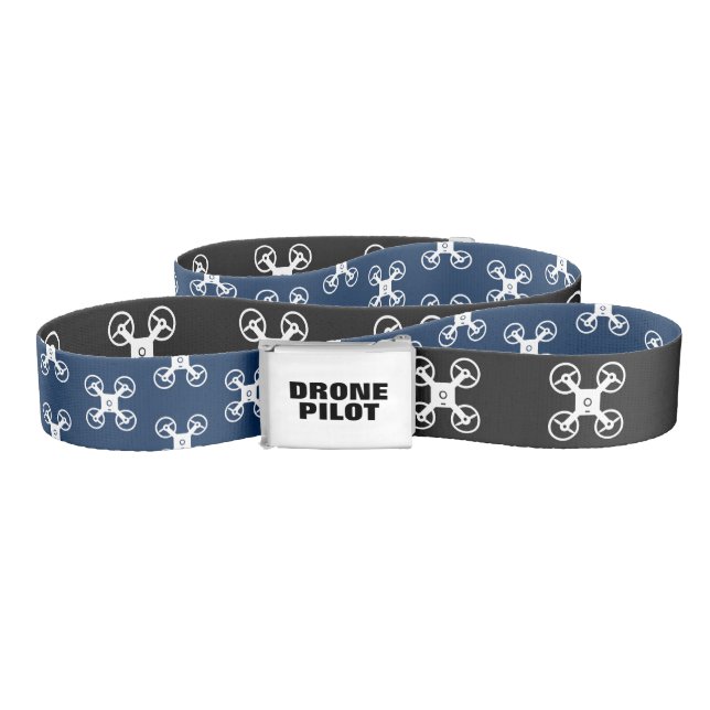 Custom color two sided drone pilot belt (Zig-Zag)