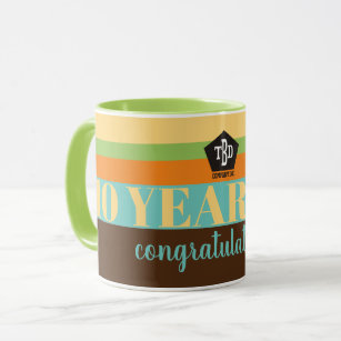 Custom color UNIVERSAL employee anniversary coffee Mug
