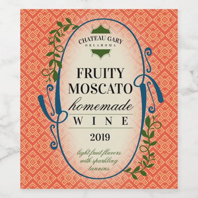 Custom color wedding homemade wine personalized wi wine label (Single Label)