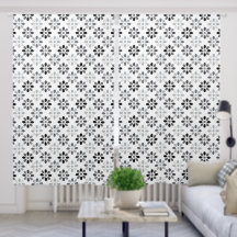 Custom Color Whimsical Floral Pattern