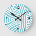 Custom Color Yarn - Stylized Yarn Ball Round Clock