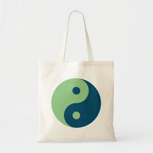 Custom color Yin and Yang tote bag for yoga sports