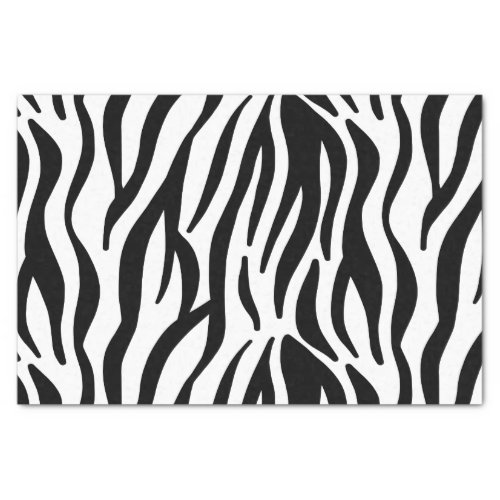 Custom Color Zebra Striped Tissue Paper