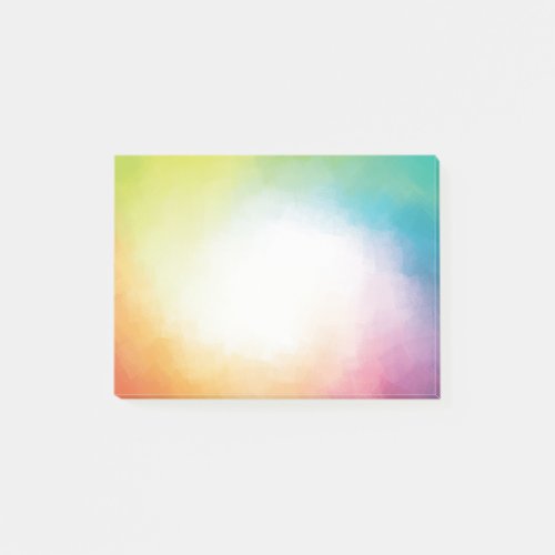 Custom Colorful Abstract Artwork Modern Template Post_it Notes