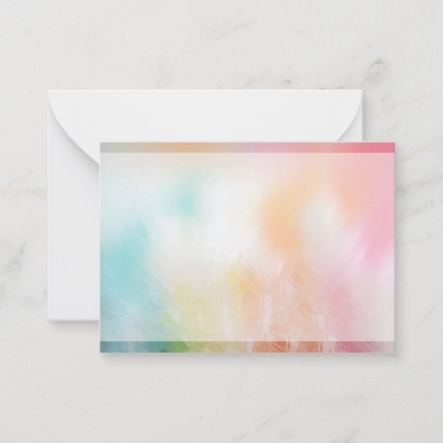 Custom Colorful Abstract Blank Template Modern (Front)