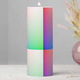 Custom Colorful Abstract Geometric Rainbow Squares