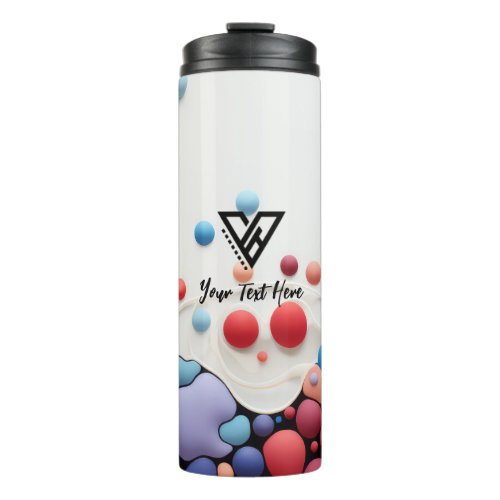 Custom Colorful Bubble Tumbler