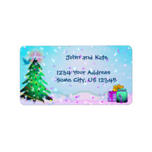 Custom Colorful Christmas Tree and Presents