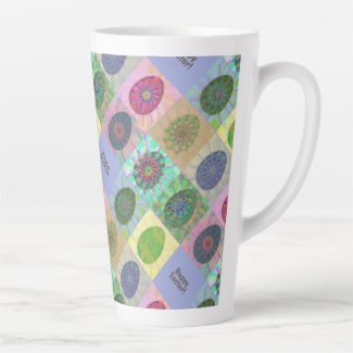 Custom Colorful Eggs Abstract Pattern Easter
