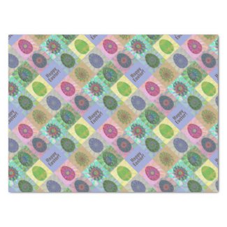 Custom Colorful Eggs Abstract Pattern Easter