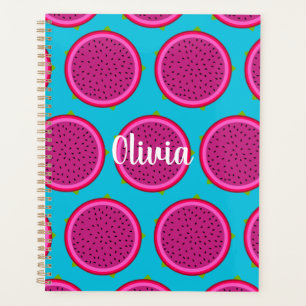 Custom Colorful Fruit Print Planner