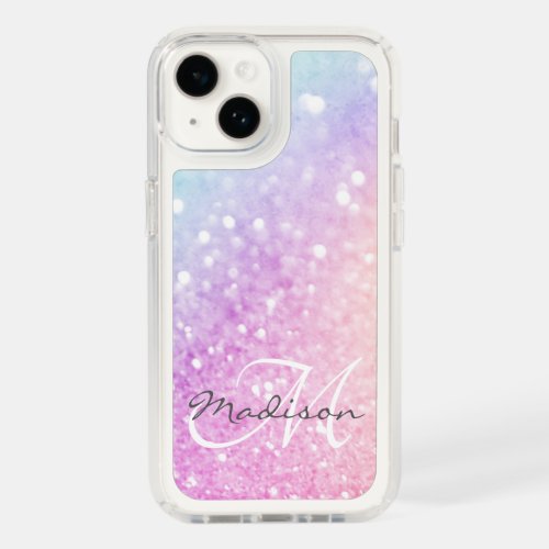 Custom Colorful Glitter Iridescent Elegant Speck iPhone 14 Case