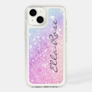 Custom Colorful Glitter Iridescent Elegant Speck iPhone 14 Case