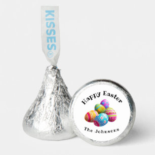 Custom Colorful Modern Egg Hunt Happy Easter Candy