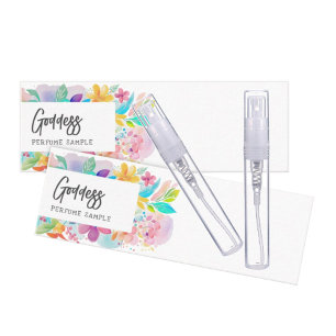 Custom Colorful Perfume Tester Mini Business Card